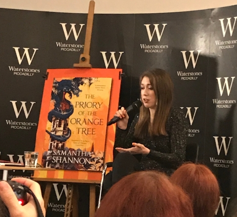 Samantha Shannon Waterstones Piccadilly